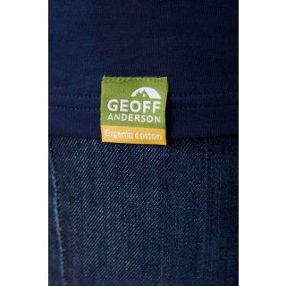 Geoff Anderson - Organic T-Shirt Peace Trout - navy/blau 2XL