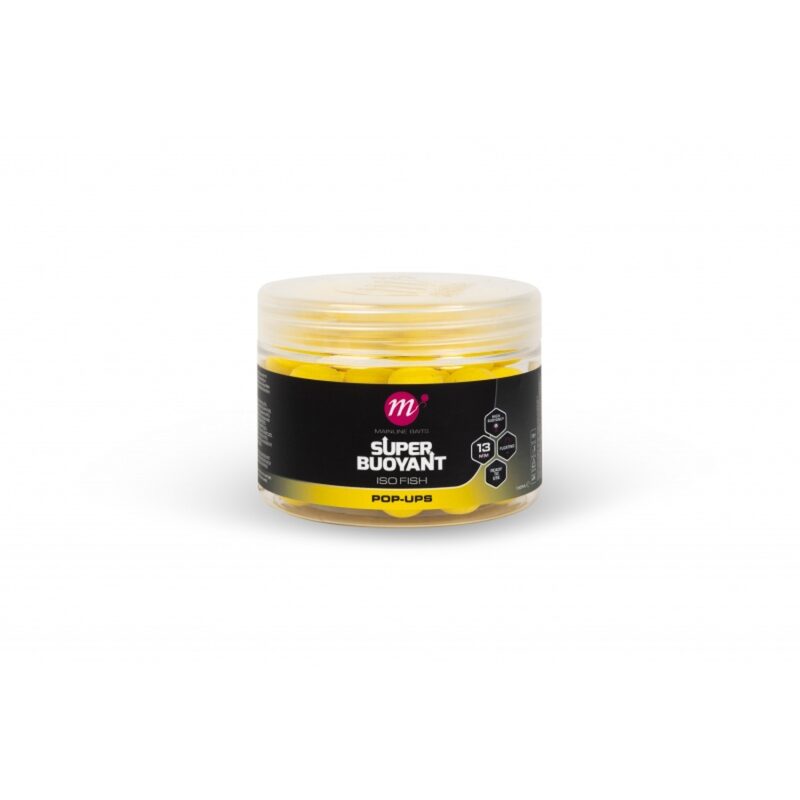 Iso Fish Mainline ISO Fish Super Buoyant Pop-Ups - 13mm - Yellow, 10,99