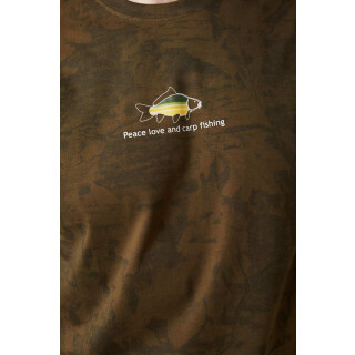 Geoff Anderson - Organic T-Shirt Peace Carp - leaf 4XL