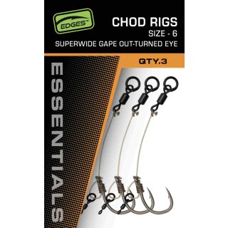 Fox - Edges SWOG Chod Rigs - Size 6