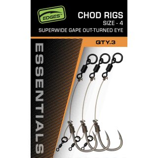 Fox - Edges SWOG Chod Rigs - Size 4