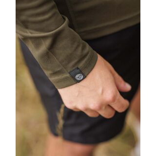 Korda Kool UPF Zip Jersey Dark Olive XL
