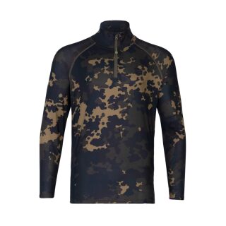 Korda Kool UPF Zip Jersey Dark Kamo 2XL