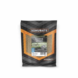 Sonubaits - Marine Green Stiki Method Pellets - 2 mm 650 g