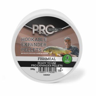 Sonubaits - Hookable Pro Expander - Fishmeal 4 mm 100 g
