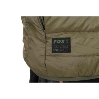 Fox - Olive Quilted 100 Jacket - S