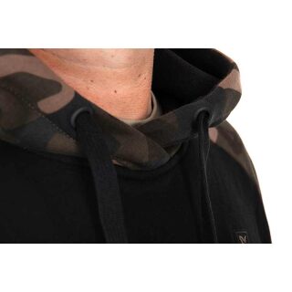 Fox - Black/Camo Pullover Premium 310 Hoodie - 2XL