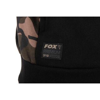 Fox - Black/Camo Pullover Premium 310 Hoodie - 2XL