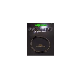 Korda Dark Matter Leader QC Swivel 30lb Gravel
