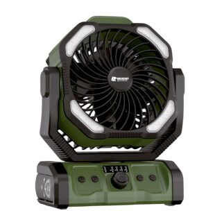 Holdcarp Rechargeable DoubleMotor Fan