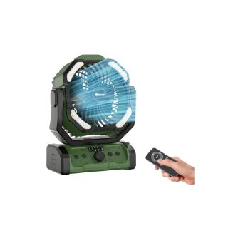 Holdcarp Rechargeable Double Motor Fan