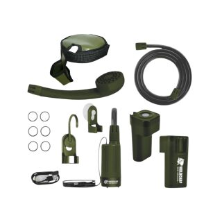 Holdcarp Rechargeable Camping Shower + Cubic Water Carrier 18L