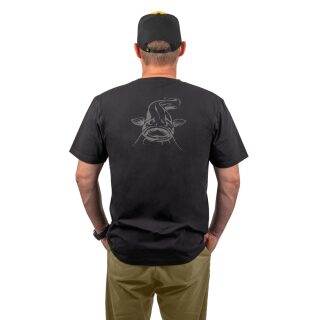 Black Cat - Logo Black T-Shirt L