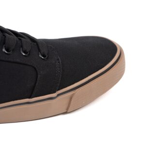 Fox - Black Canvas Shoe