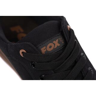 Fox - Black Canvas Shoe