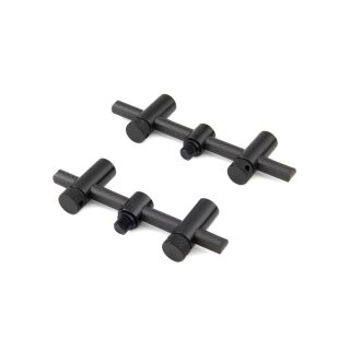 Fox - Black Label Carbon Adjustable 2 Rod Buzz Bars 110mm...