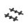 Fox - Black Label Carbon Adjustable 2 Rod Buzz Bars 110mm - 125mm