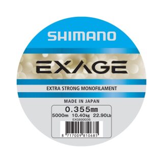 Shimano Exage 0,355mm - 5000m