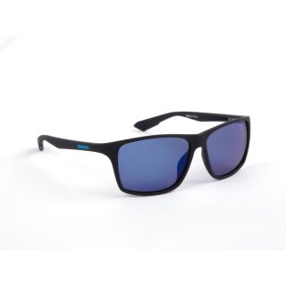 Shimano Eyewear Matte Black & Blue Mirror