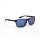 Shimano Eyewear Matte Black & Blue Mirror