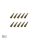 Poseidon Long Tail Rubber transparent / braun