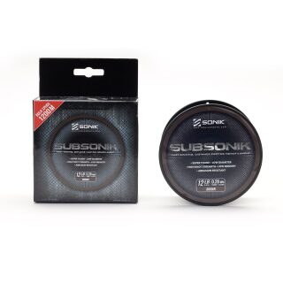 Sonik Subsonik Brown 25lb 0.41mm - 1200m