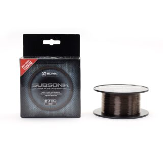 Sonik Subsonik Brown 25lb 0.41mm - 1200m