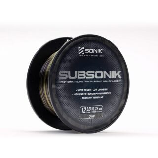 Sonik Subsonik Camo 18lb 0.35mm - 1200m