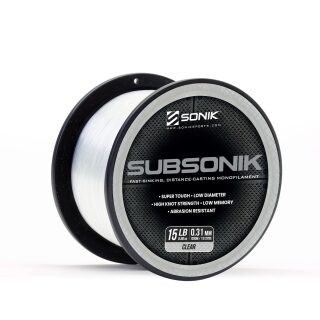Sonik Subsonik Clear 25lb 0.41mm - 1200m