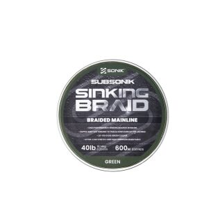 Sonik Subsonik Sinking Braid 40lb - 600m