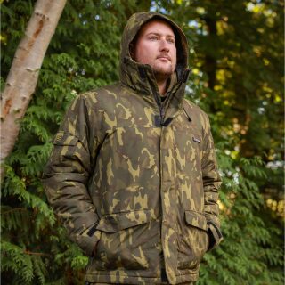 Sonik Heavy Weight Padded Jacket Camo - M