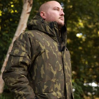 Sonik Heavy Weight Padded Jacket Camo - M