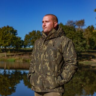 Sonik Heavy Weight Padded Jacket Camo - M