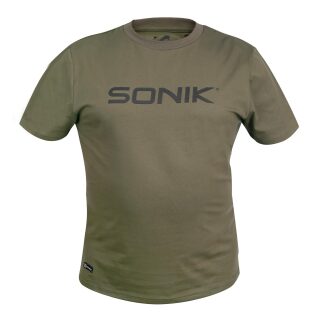 Sonik Raglan Tee Green - M