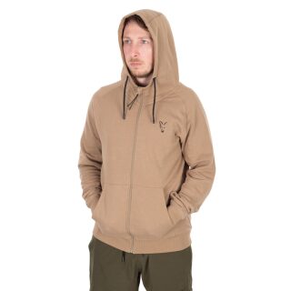 Fox - Collection LW Zip Hoody Tan Ltd