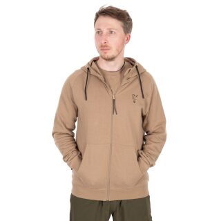 Fox - Collection LW Zip Hoody Tan Ltd 2XL