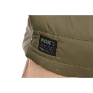 Fox - Olive Quilted 100 Gilet S