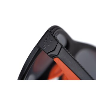 Fox - Collection Black Orange Shades - Brown Lense