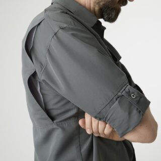 Geoff Anderson - Ezmar Mid Weight Soft Hemd langarm - grau