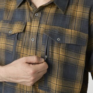 Geoff Anderson - Ezmar All Year Hemd langarm - sun/grey M