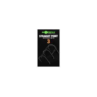Korda Straight Point Barbed Size 3