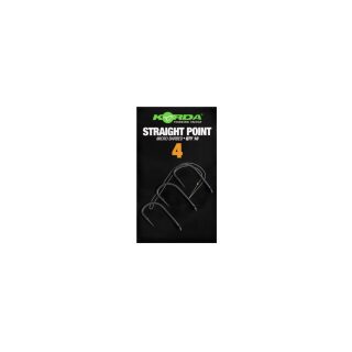 Korda Straight Point Barbed Size 4