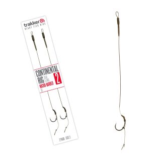 Trakker Continental Ready-Tied Rig 2 Pack Size 2