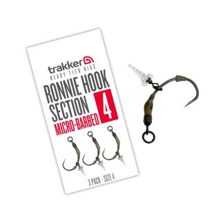 Trakker Ronnie Hook Section 3 Pack Size 4