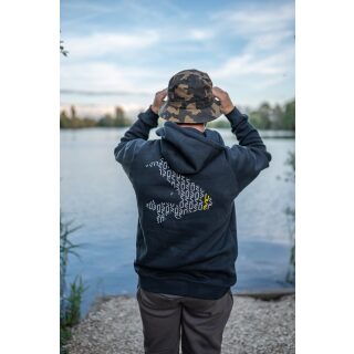 Avid Carp Compound Hoodie Black - XL