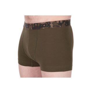 Fox - Boxer Shorts Khaki & Black 2 Pack