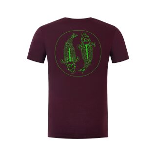 Korda Mandala Tee Burgundy L