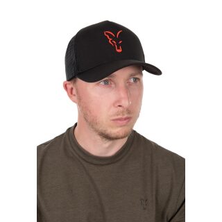 Fox Black-Orange Collection Trucker Cap