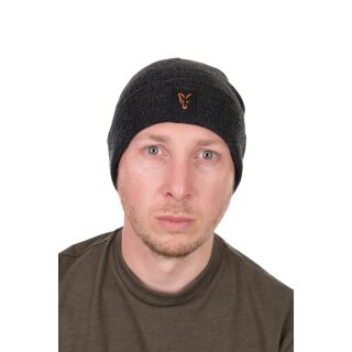 Fox Black-Orange Collection Beanie