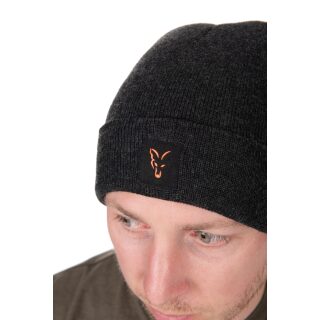 Fox Black-Orange Collection Beanie